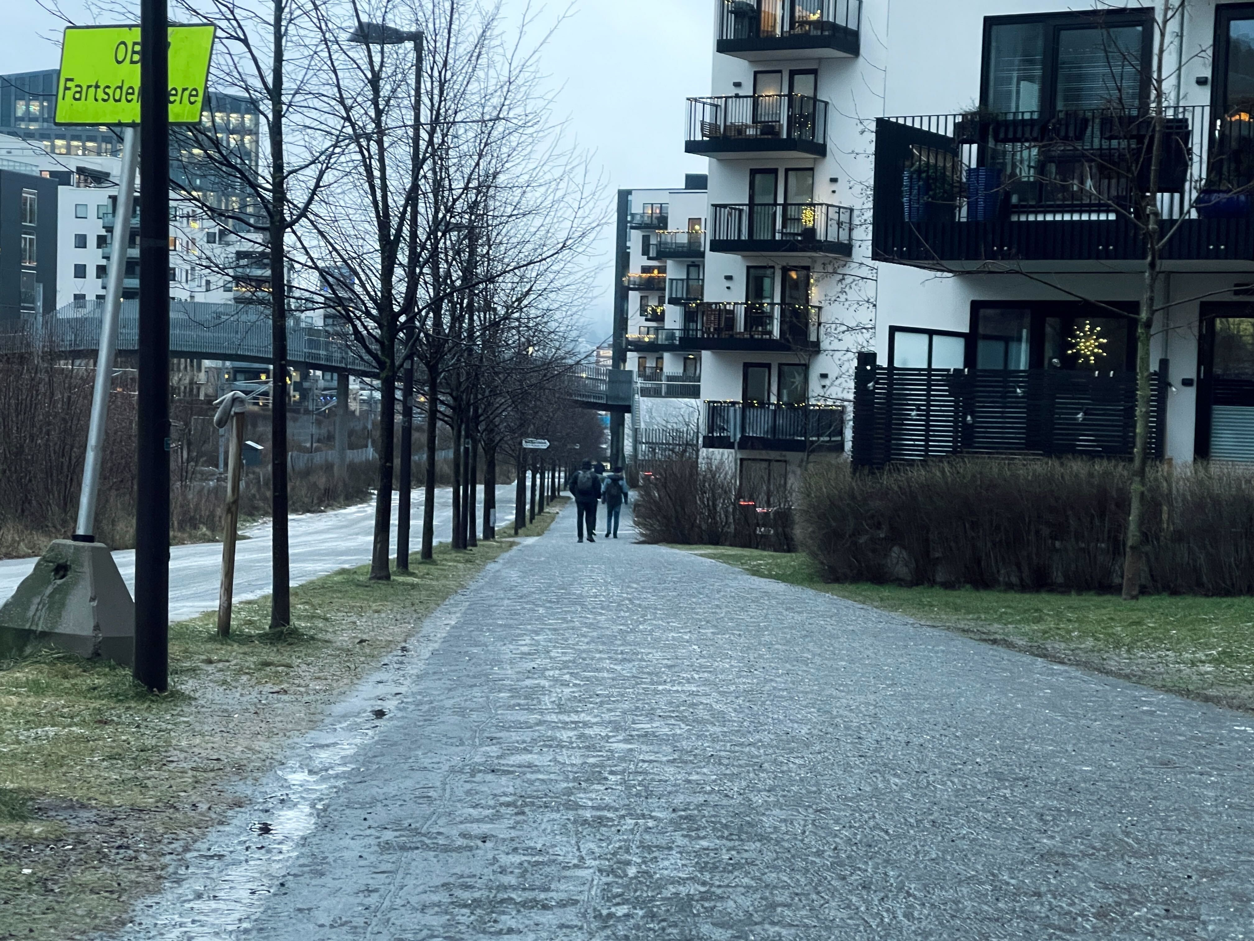 Ingen snø på bakken