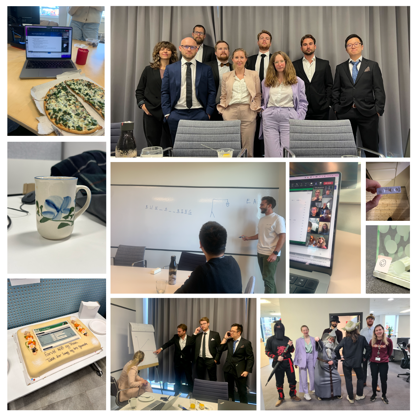 Collage fra det forhenværende og myteomspunnende Team Ipa